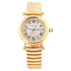 Cartier Diabolo Quartz Watch Yellow Gold 32