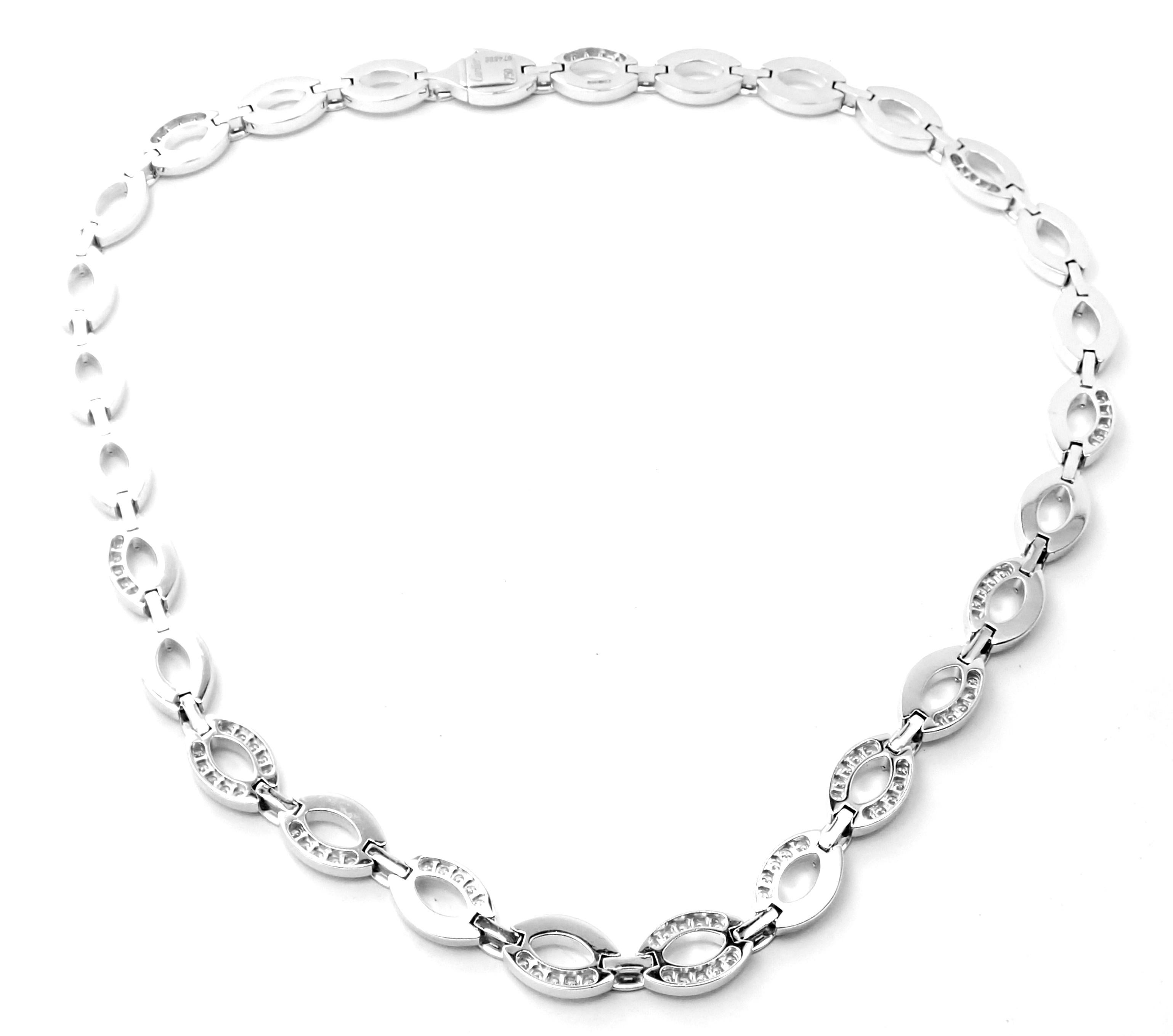 Cartier Diadea Diamond White Gold Necklace In Excellent Condition In Holland, PA
