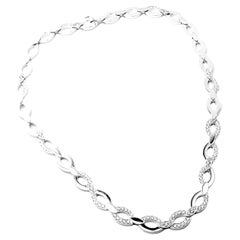 Cartier Diadea Diamond White Gold Necklace