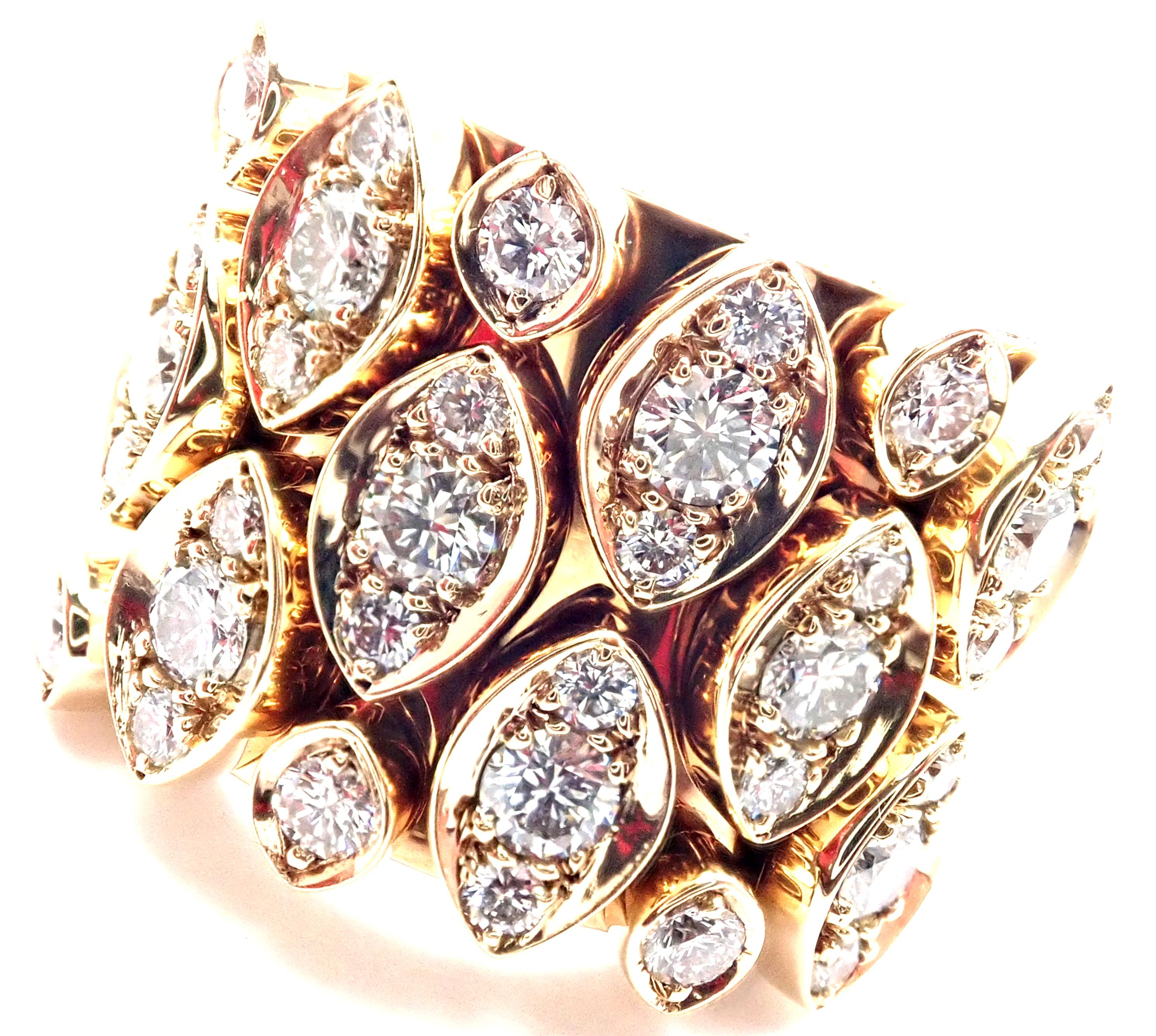 Cartier Diadea Mobile Diamond Yellow Gold Ring 5