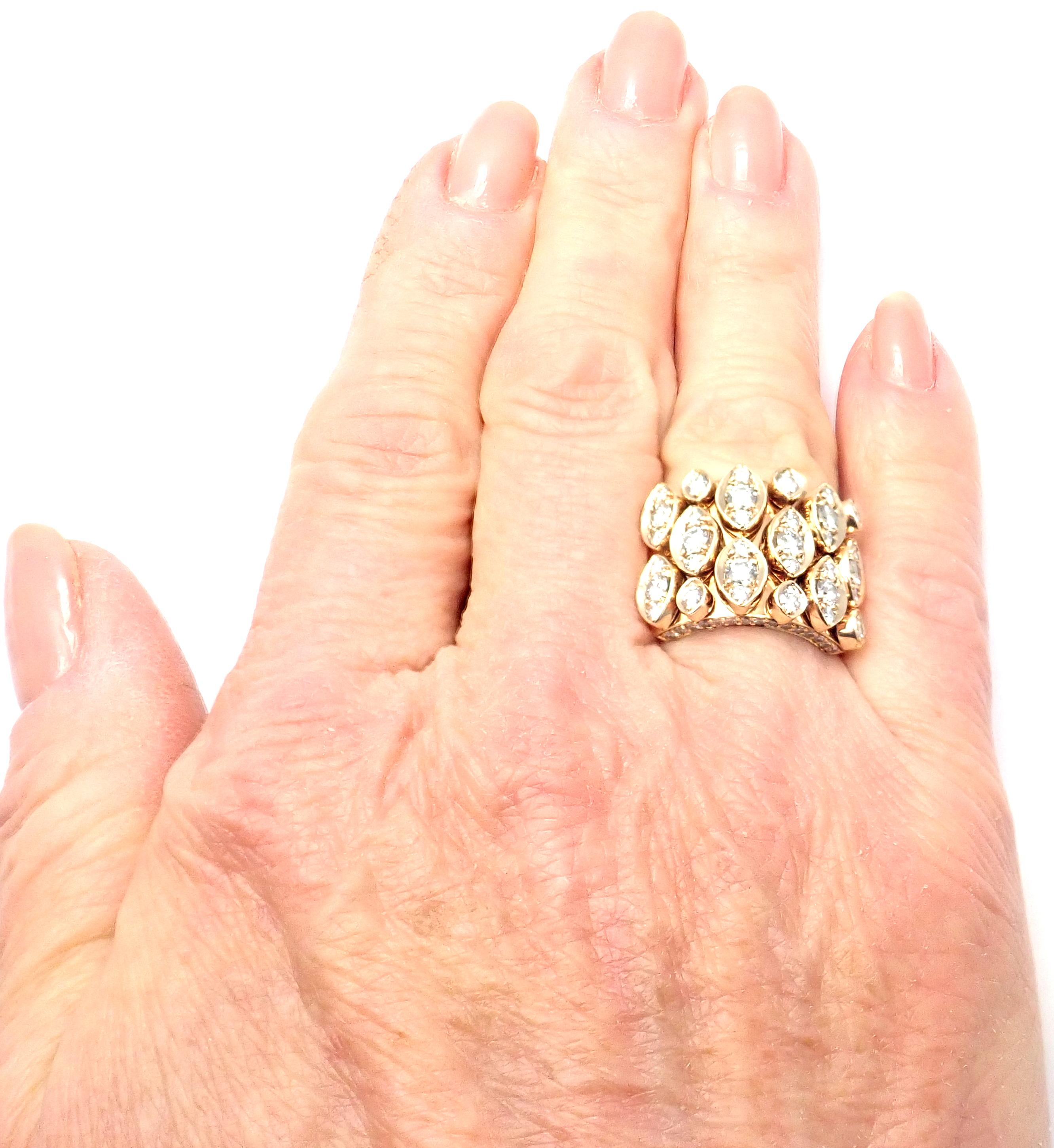 Cartier Diadea Mobile Diamond Yellow Gold Ring 1