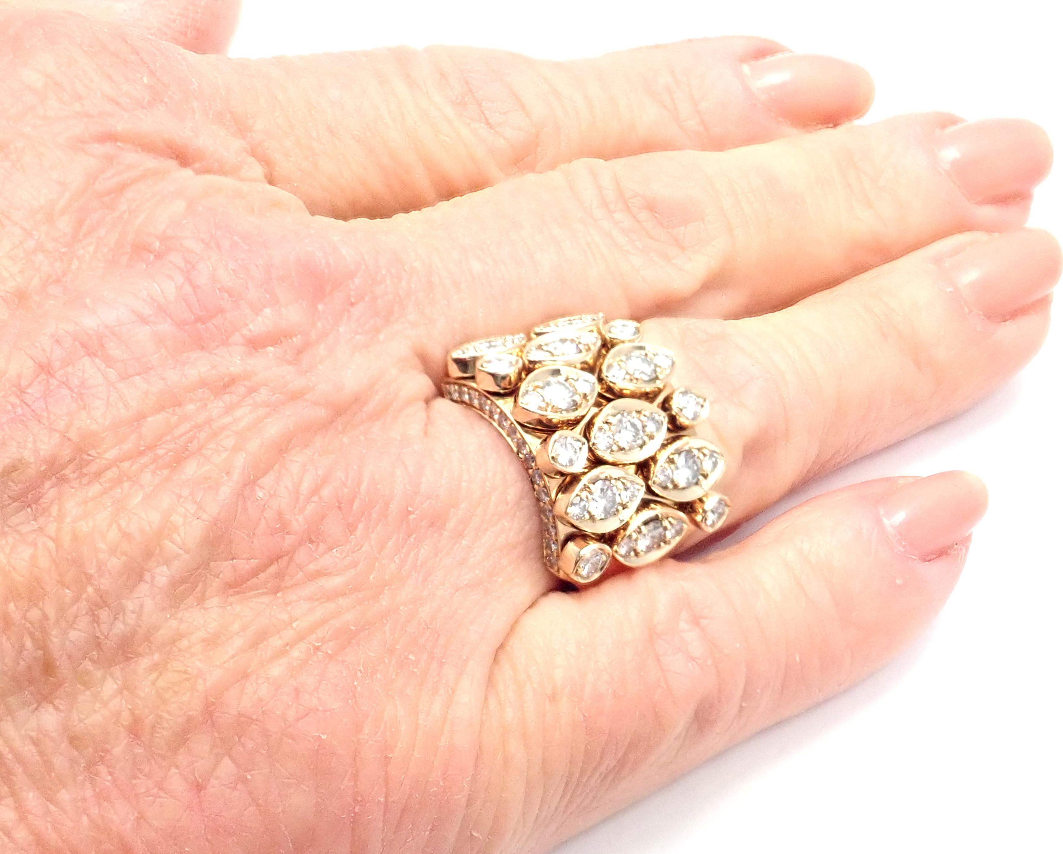 Cartier Diadea Mobile Diamond Yellow Gold Ring 2