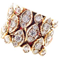 Cartier Diadea Mobile Diamond Yellow Gold Ring