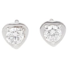 Cartier Diamant Legers Stud Earrings 