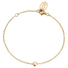 Cartier Bracelet à maillons petit modèle en or rose 18 carats avec diamants Legers Diamants