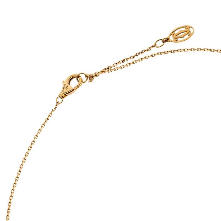 Cartier diamants légers necklace xs
