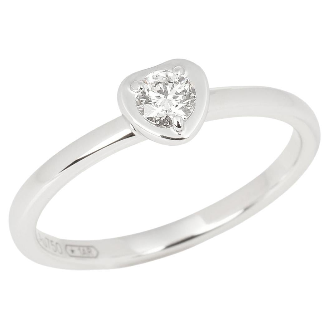 Bague Cartier en or blanc 18ct Diamant Lègers Solitaire