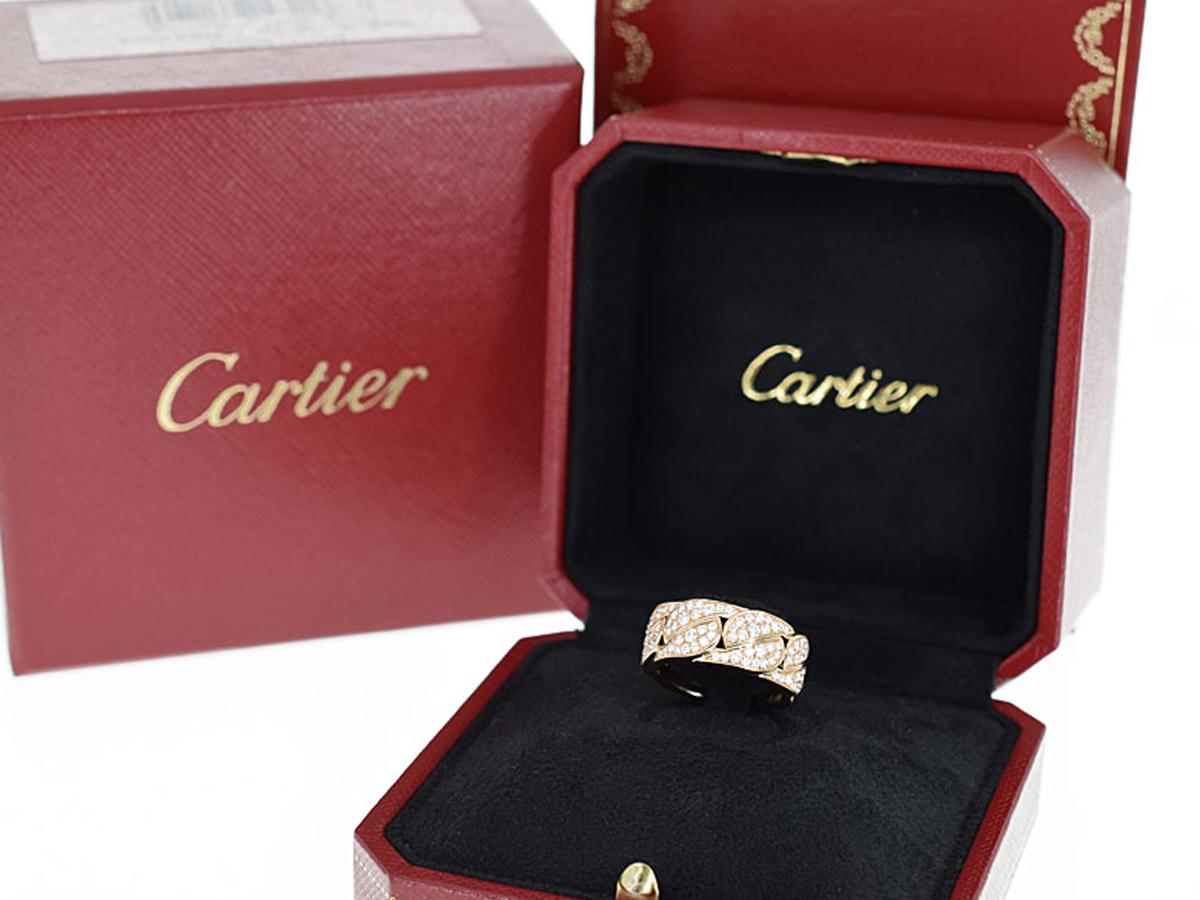 Cartier Diamond 18 Karat Pink Gold La Dona Ring 4
