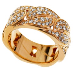 Bague La Dona en or rose 18 carats avec diamant Cartier