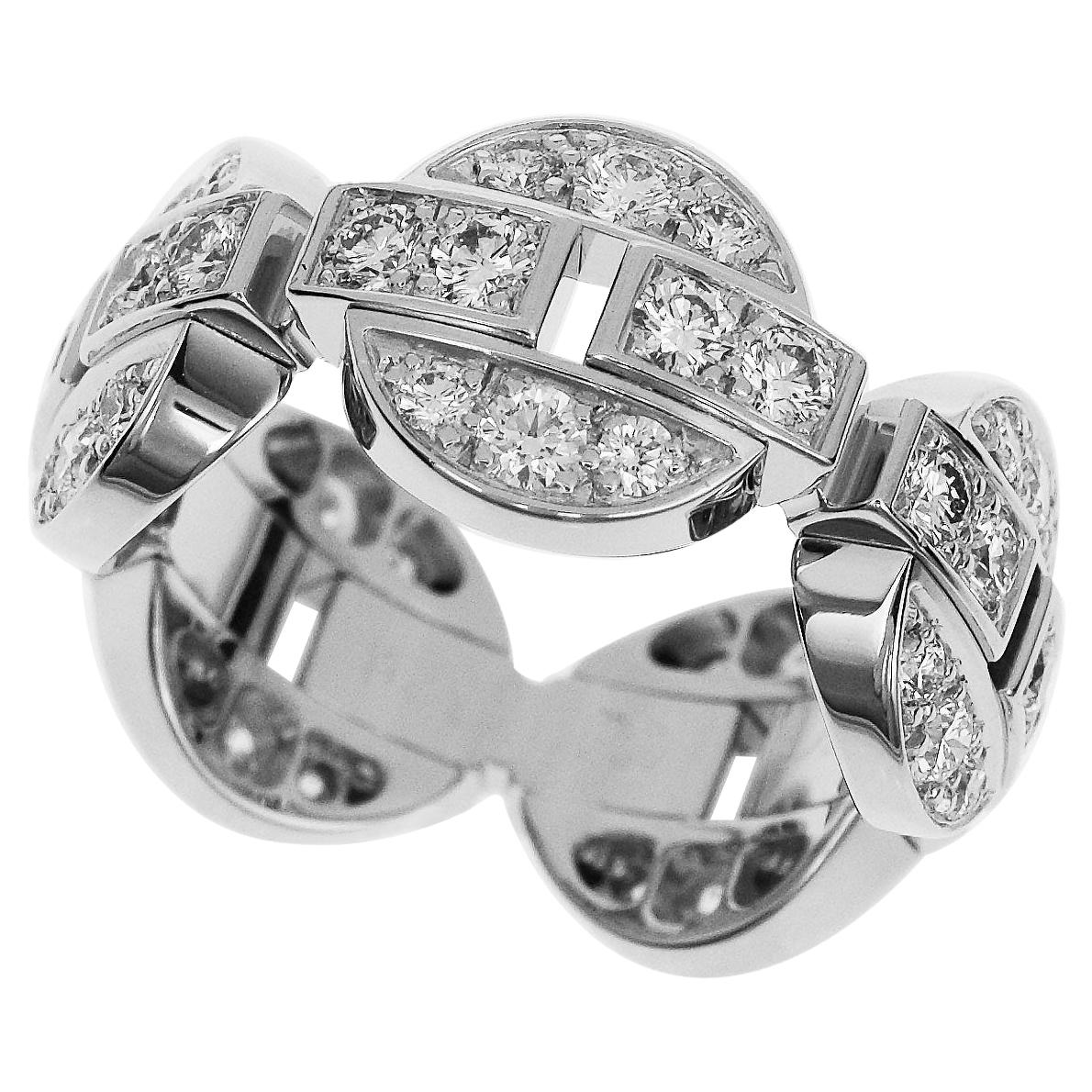 Cartier Himalia-Ring, Diamant 18 Karat Weißgold