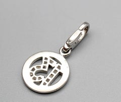 Cartier Diamond 18 Karat White Gold Lucky 13 Charm