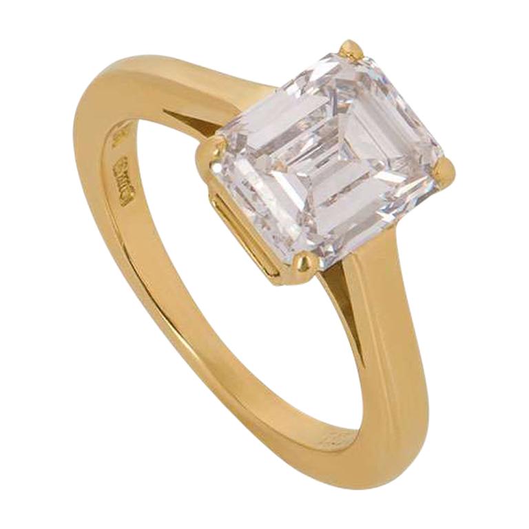 cartier solitaire 1895 yellow gold