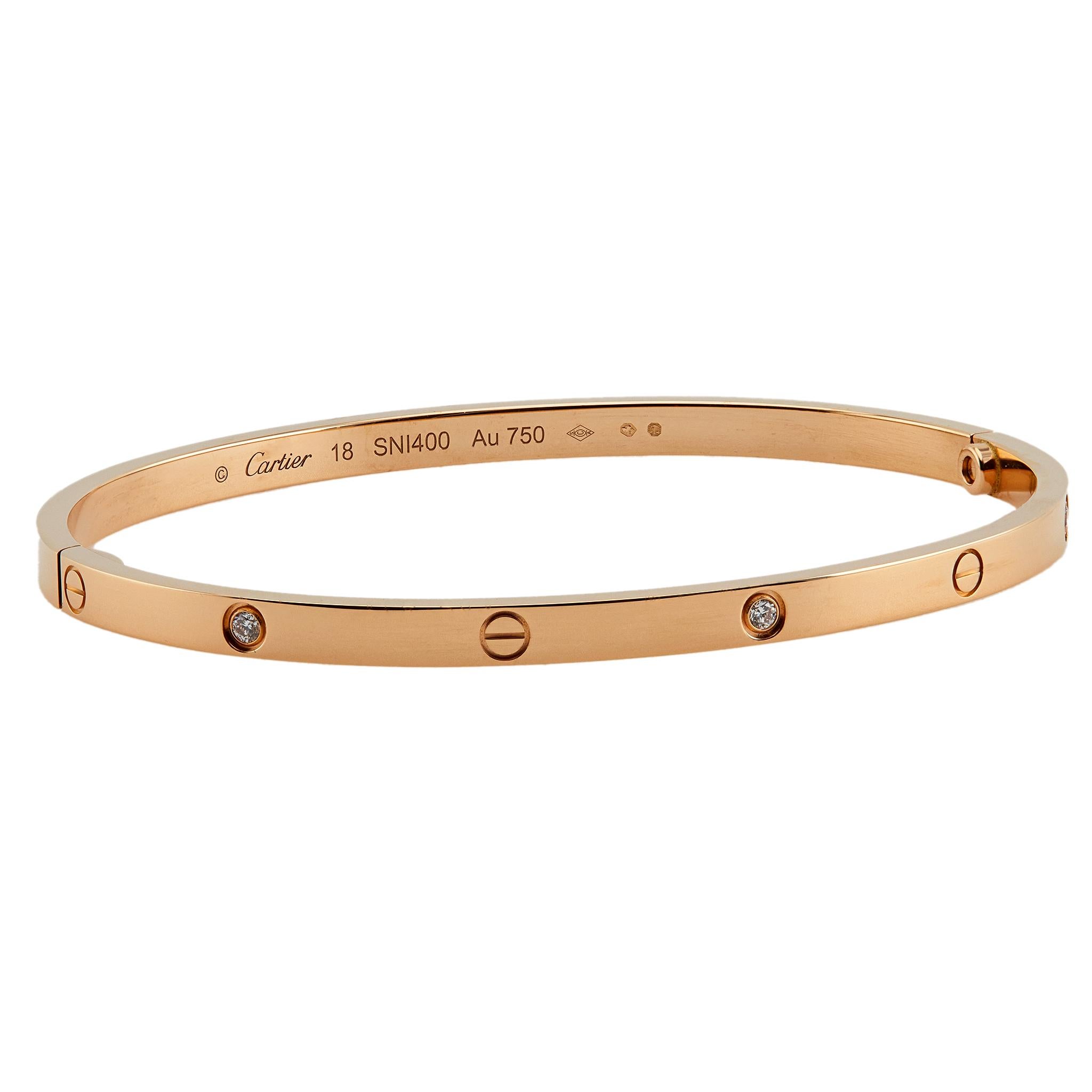 cartier love bracelet small on wrist
