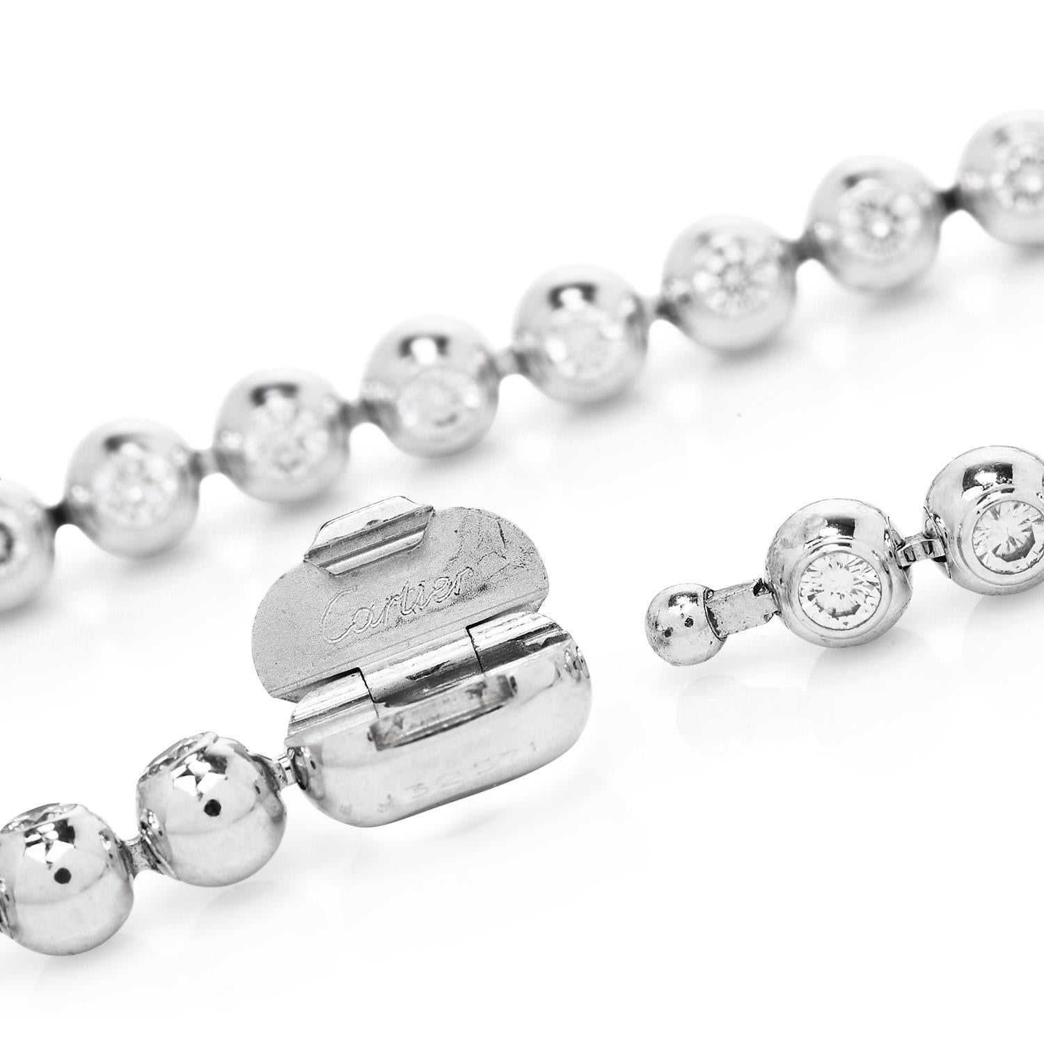 cartier necklace diamond
