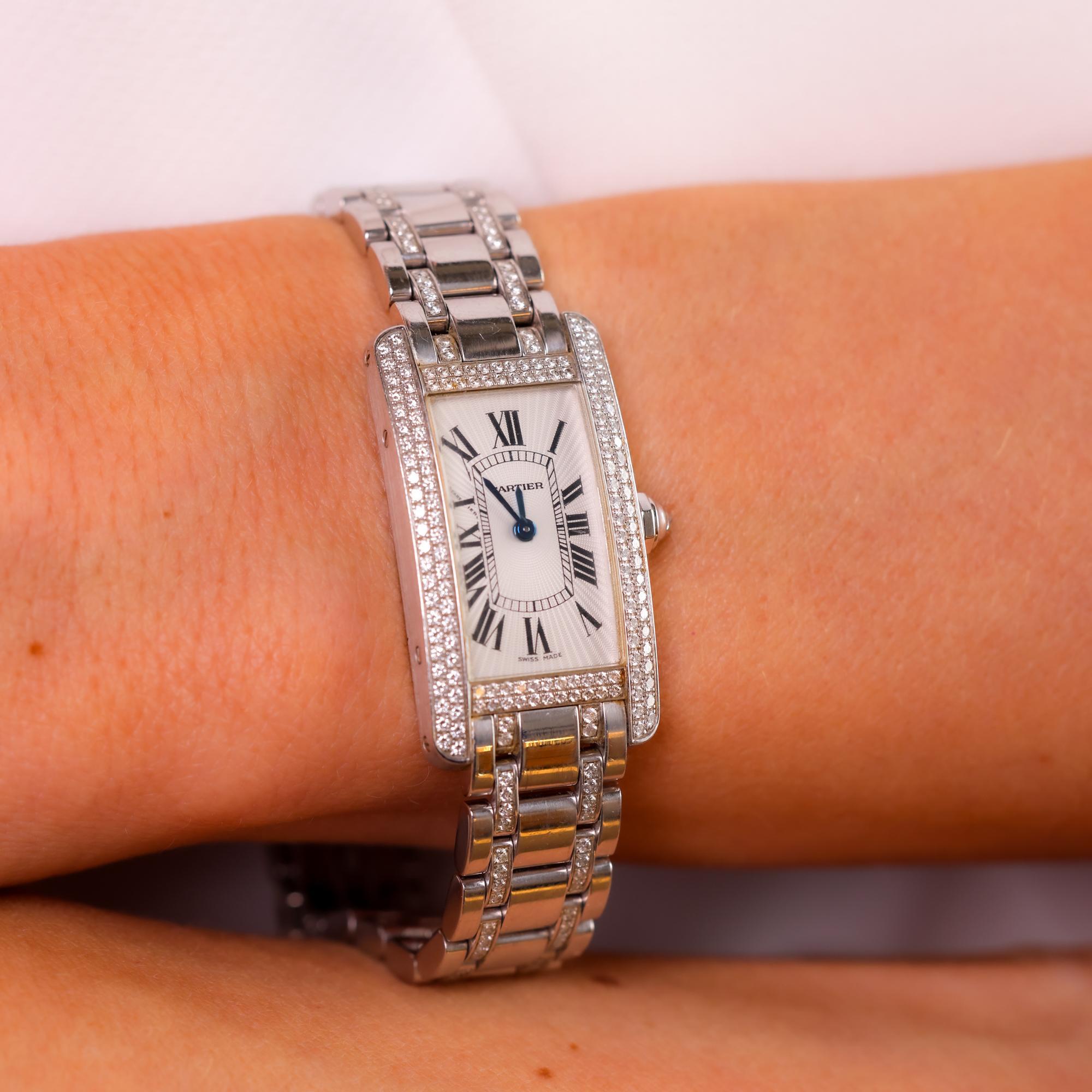 Brilliant Cut Cartier diamond 18k white gold 
