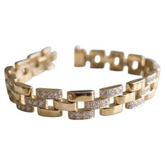 Cartier Diamant-Armband 2,80 Karat - 18K Gelbgold