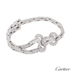 Cartier Bracelet Agrafe en diamants de 4,35 carats