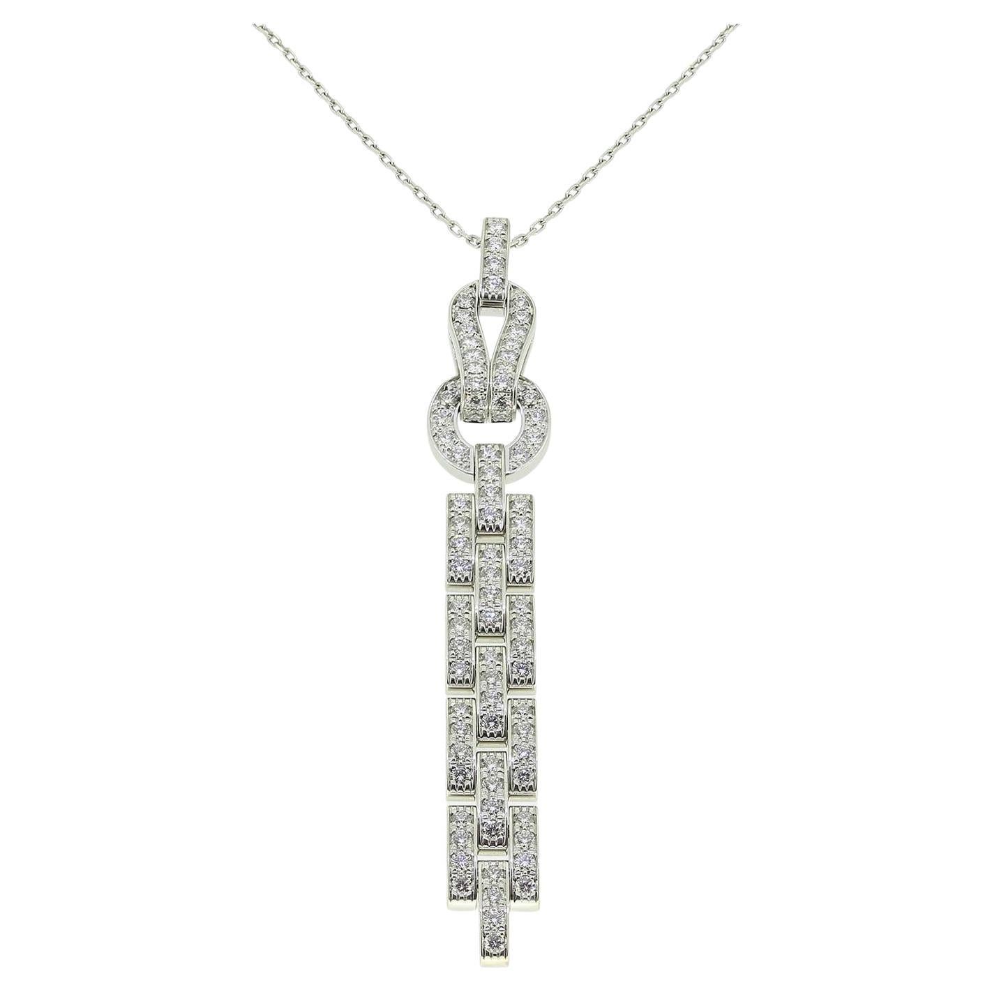 Collar Agrafe de diamantes Cartier