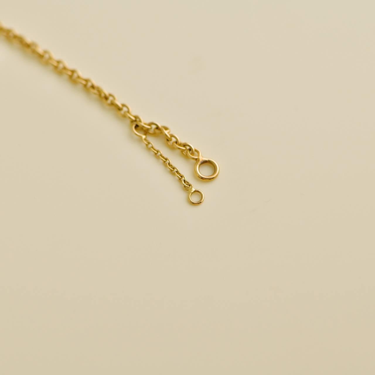 Cartier Diamond and Enamel Bee 18K Yellow Gold Pendant Necklace 5
