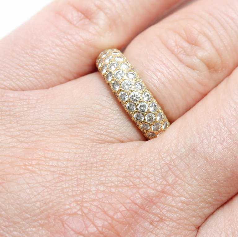 Cartier Ring aus Diamant und Gold mit Diamanten Damen