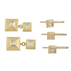 Suite smoking in oro e diamanti Cartier