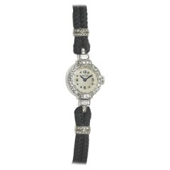 Cartier Diamond and Platinum Watch