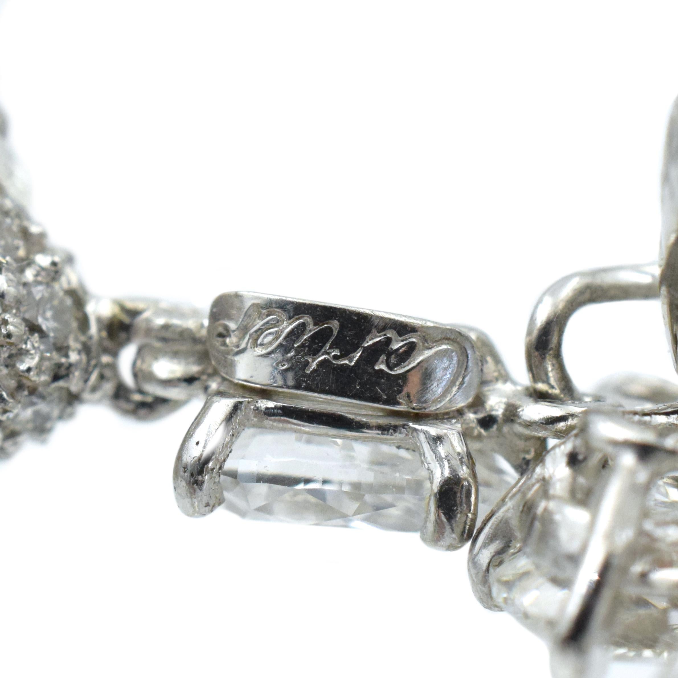 Cartier Diamant- und Südseeperlen-Ohrclip-Ohrringe mit Anhänger im Angebot 6
