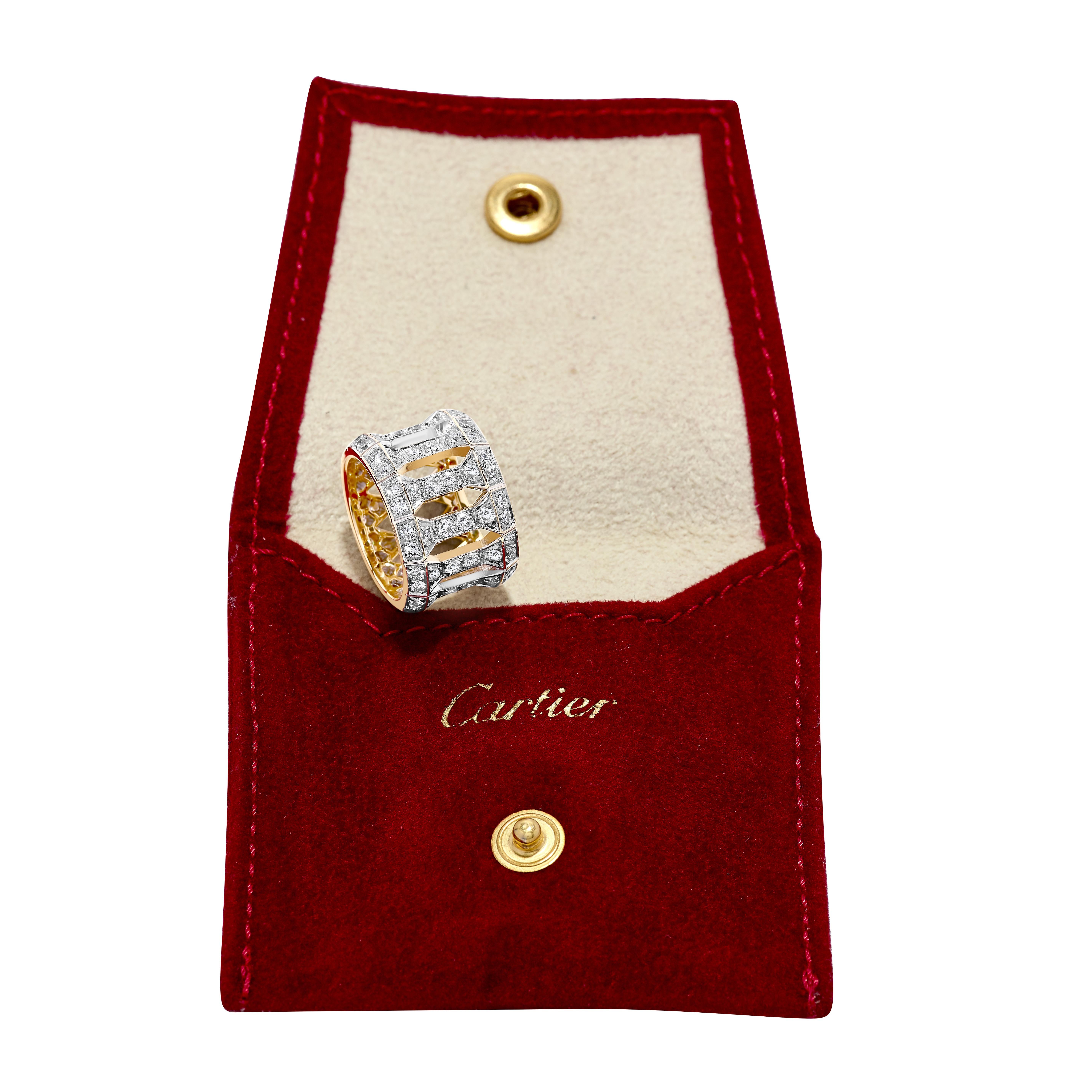 cartier round ring