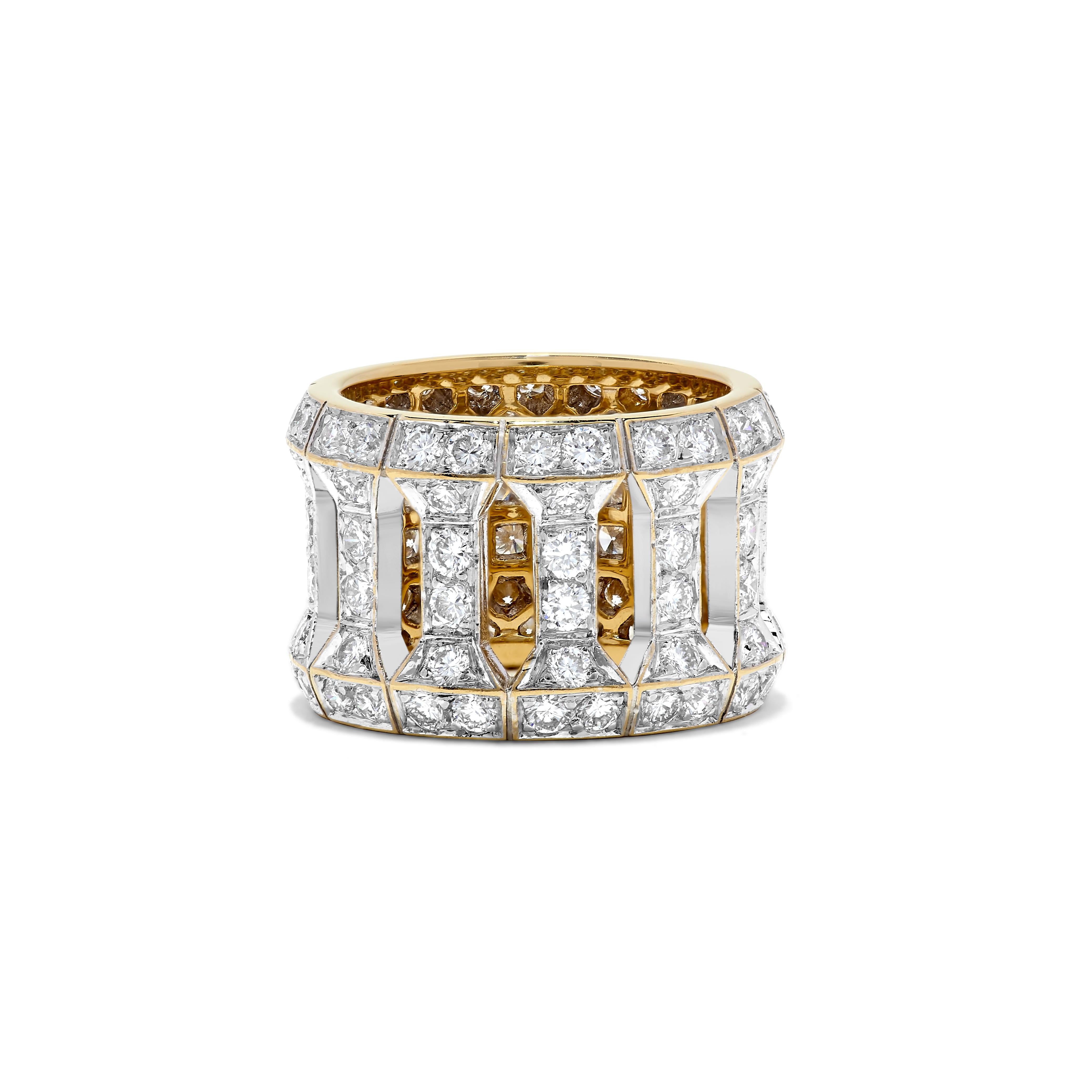 Cartier Diamond and Yellow Gold Ring