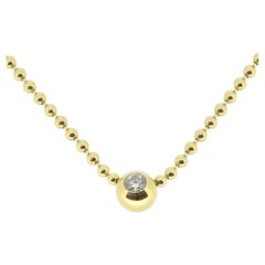 Cartier Diamond Beaded Necklace