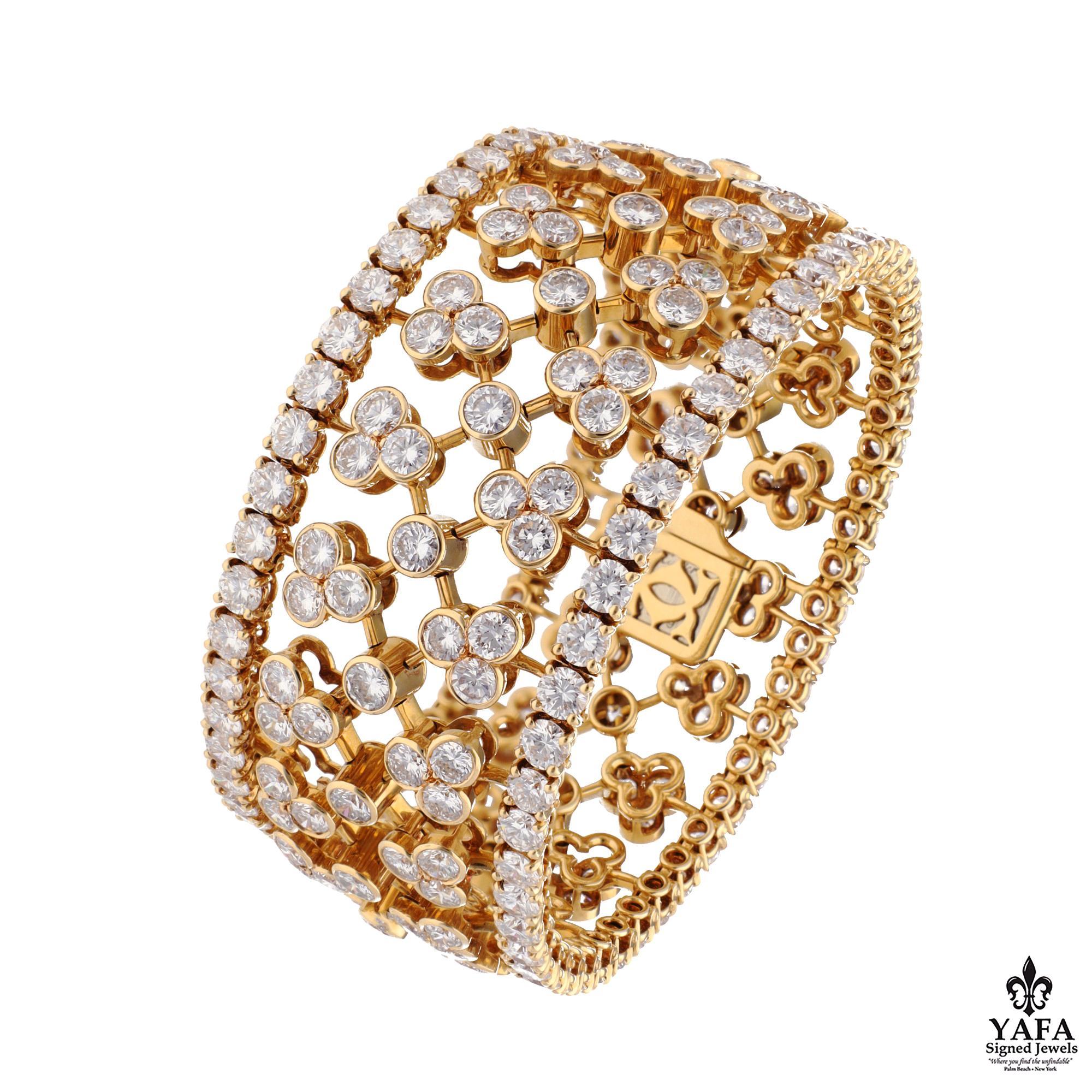 Bracelet en diamants CARTIER Excellent état - En vente à New York, NY