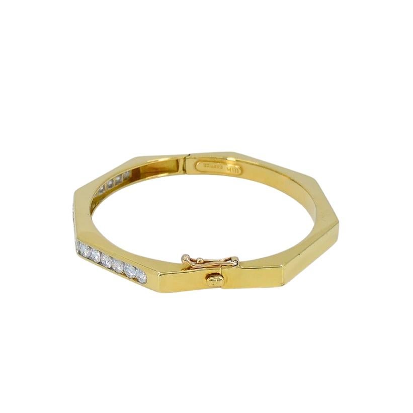 Taille ronde Cartier Bracelet vintage de forme octogonale en vente
