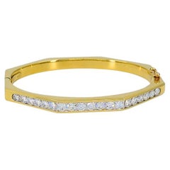 Cartier Diamond Bracelet Octagon Shape Vintage Jewelry