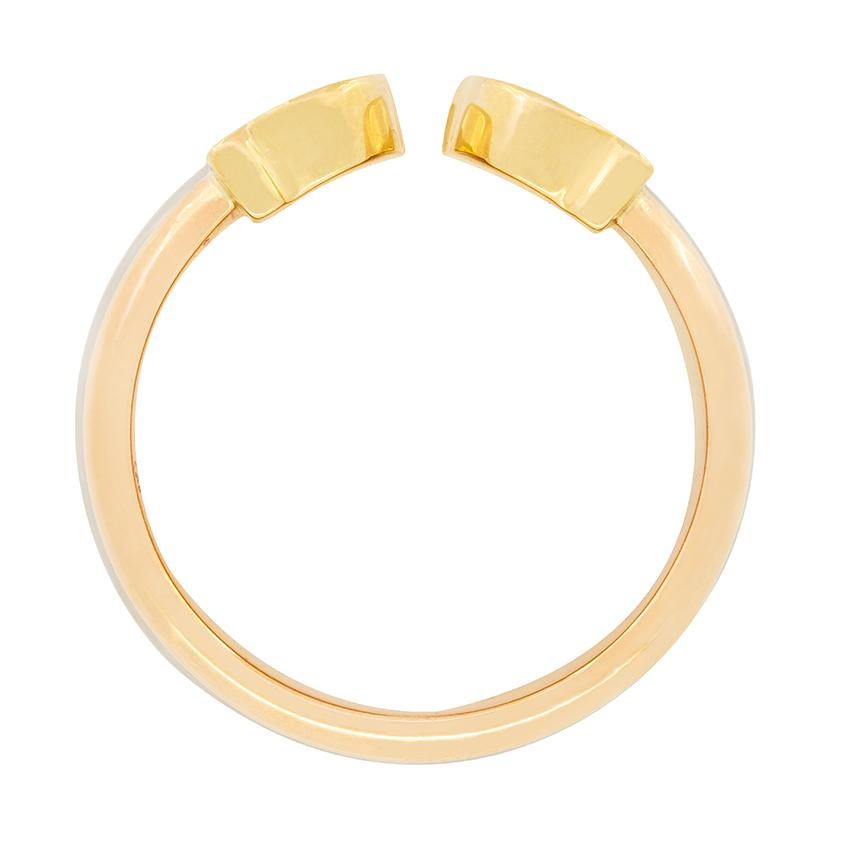 Brilliant Cut Cartier Diamond ‘C De Cartier’ Ring’, c.1997 For Sale