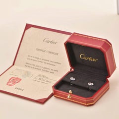 Cartier Diamond C Hearts De Cartier Earrings