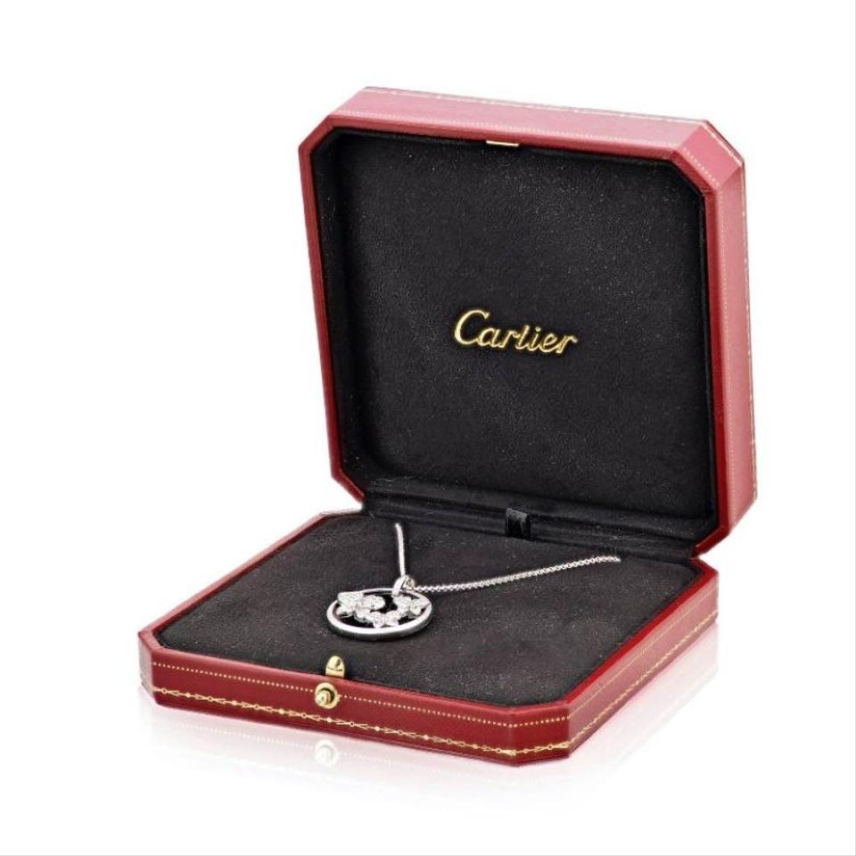 cartier flower pendant