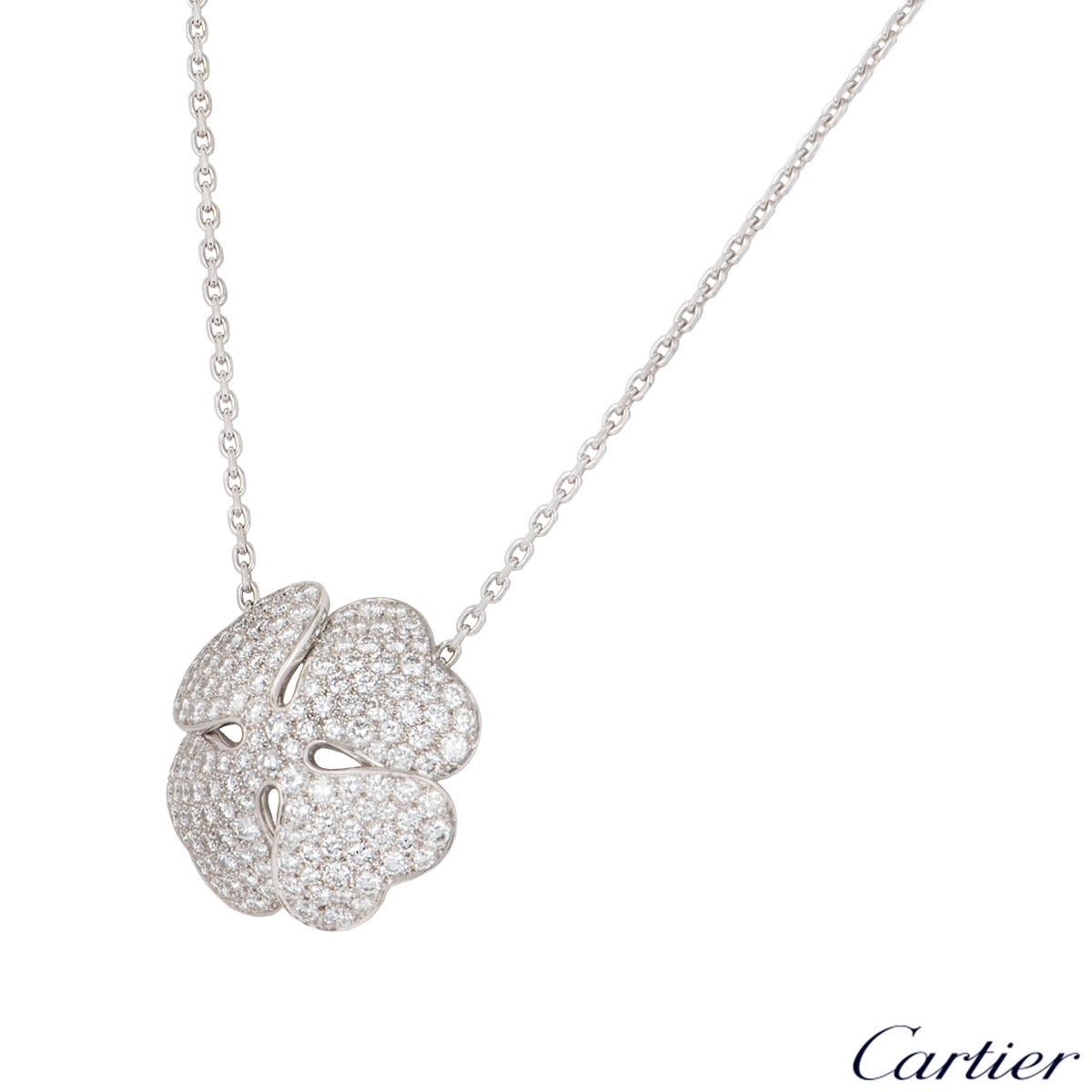 cartier clover necklace