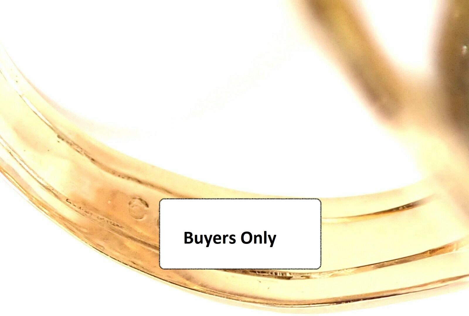 Cartier Diamond Cocktail Yellow Gold Ring 4