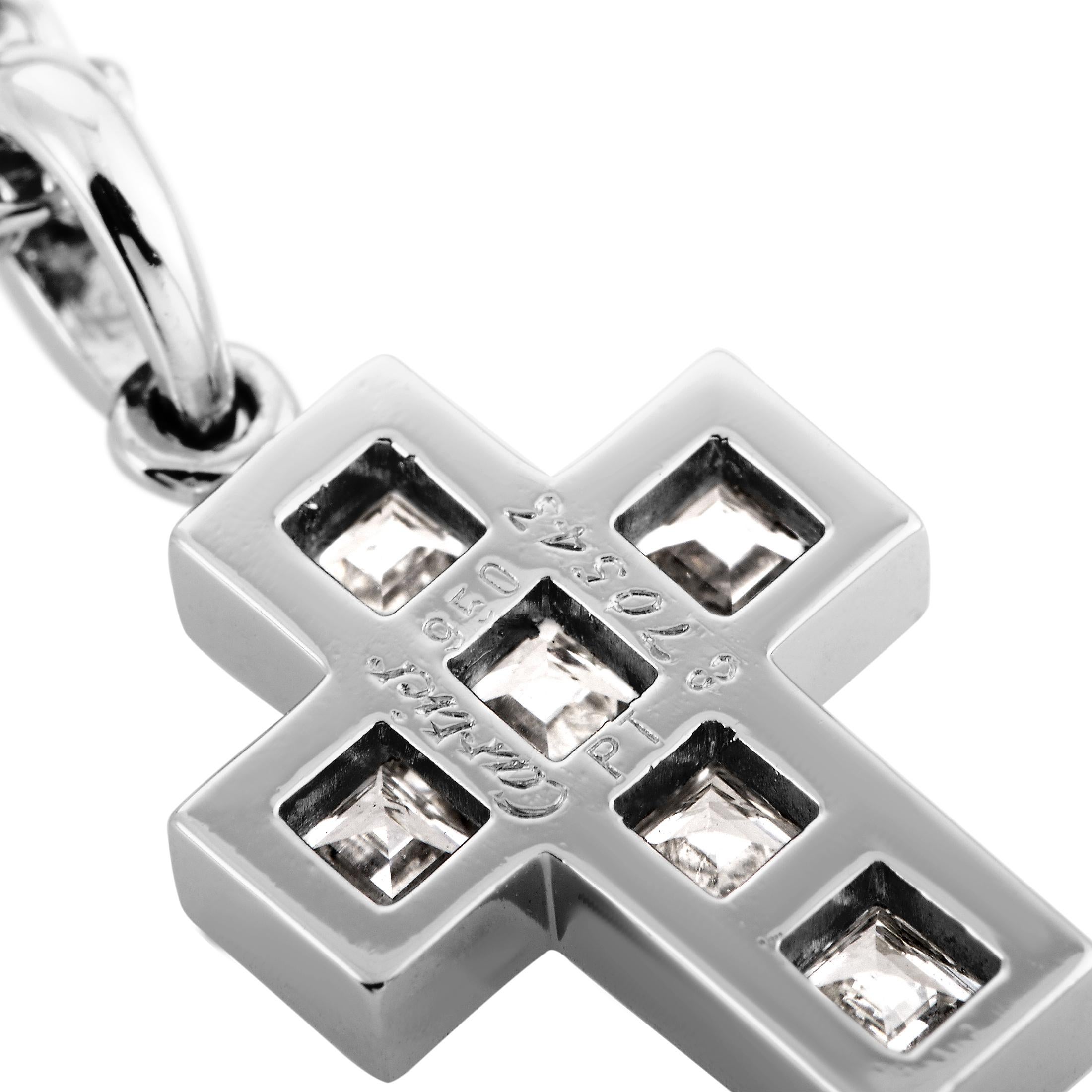 cartier cross necklace price