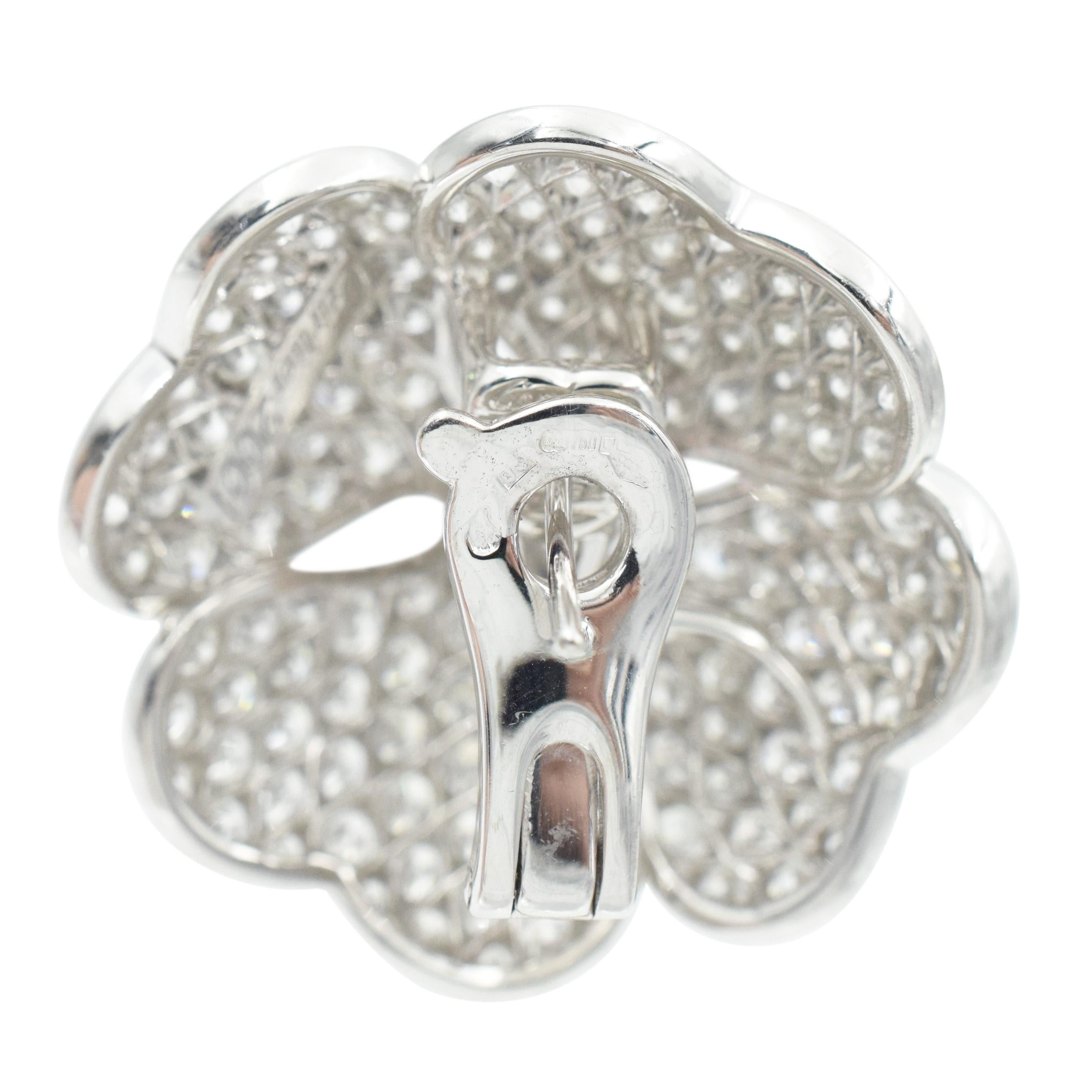 Women's Cartier Diamond Earrings For Sale