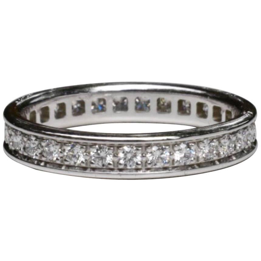 Cartier Diamond Eternity Ring For Sale