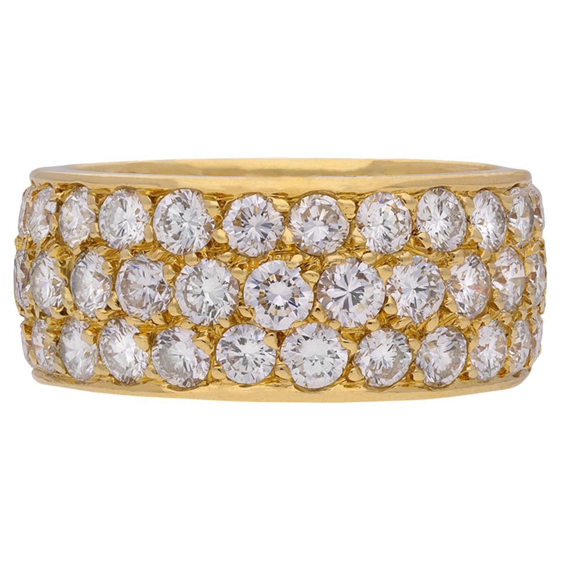 Cartier Diamond Eternity Ring, French, circa 1980 For Sale