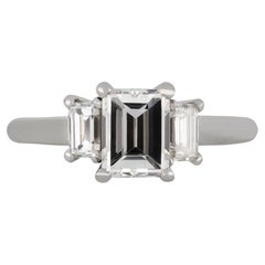 Anello solitario con diamante Cartier, 1960 circa