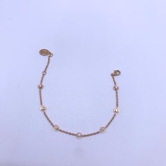 Cartier Diamond Gold Diamants Legers Bracelet