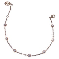 Cartier Diamond Gold Diamants Legers Bracelet