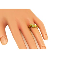 Cartier Diamond Gold Ring
