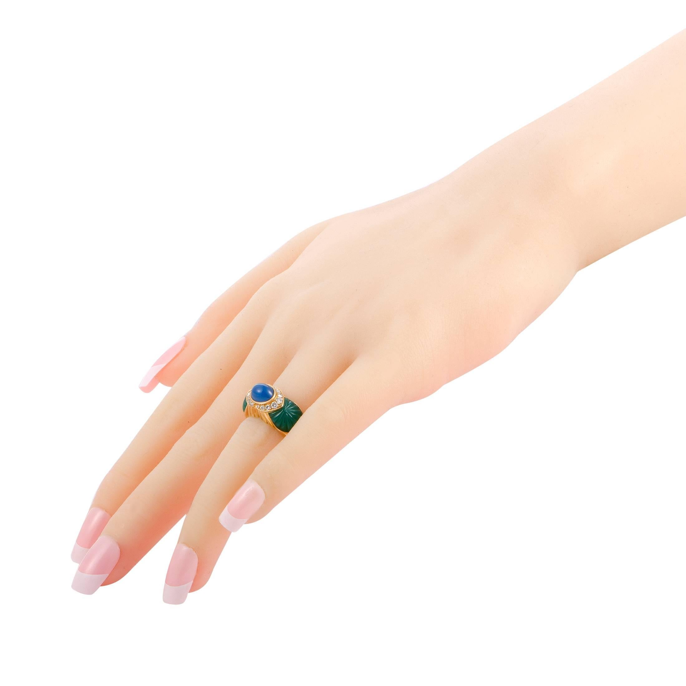 cartier green ring