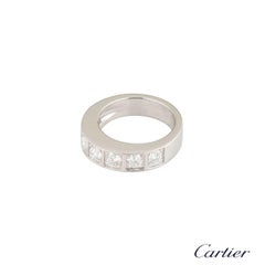 Cartier Diamond Half Eternity Ring 1.05 Carat