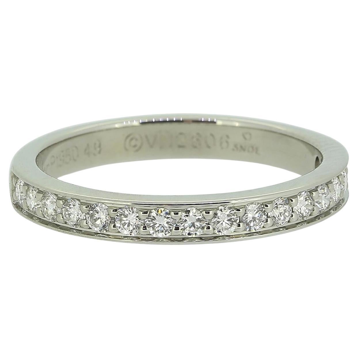 Cartier Diamond Half-Eternity Ring Size (49)