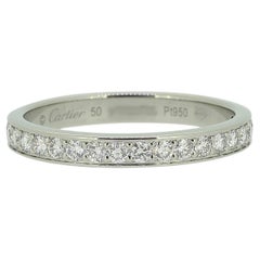 Cartier Diamond Half-Eternity Ring Size K (50)